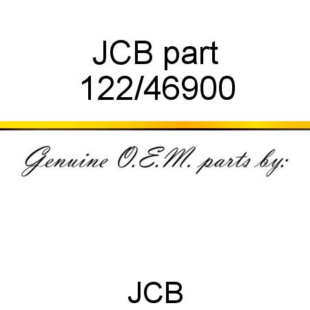 JCB part 122/46900