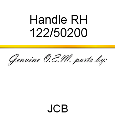 Handle, RH 122/50200