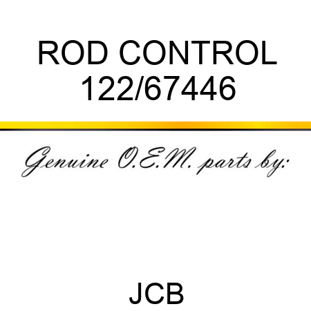 ROD CONTROL 122/67446