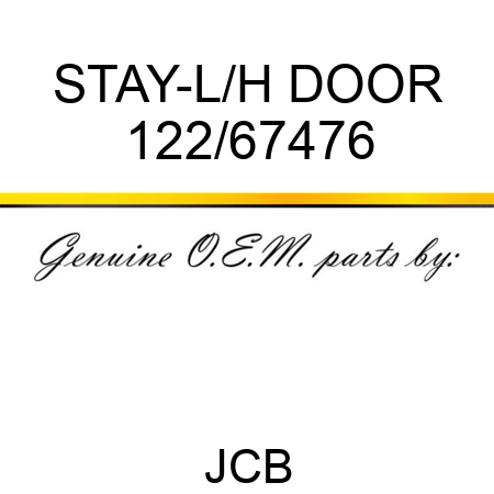 STAY-L/H DOOR 122/67476
