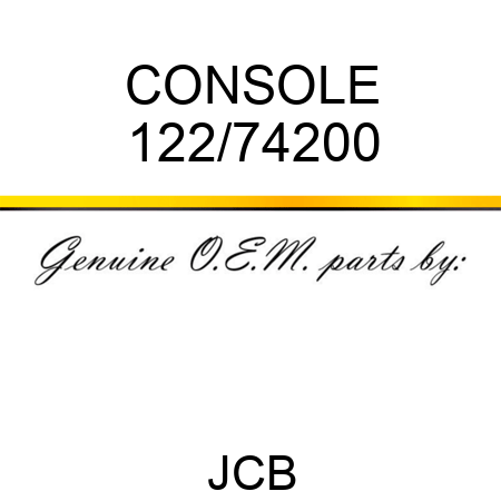 CONSOLE 122/74200