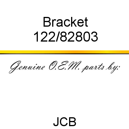 Bracket 122/82803