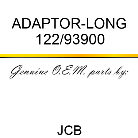 ADAPTOR-LONG 122/93900