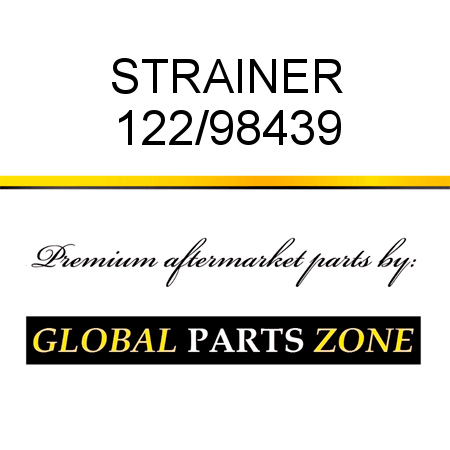 STRAINER 122/98439
