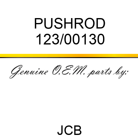 PUSHROD 123/00130