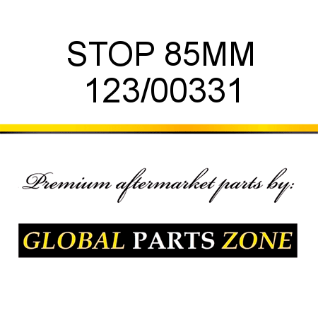 STOP 85MM 123/00331