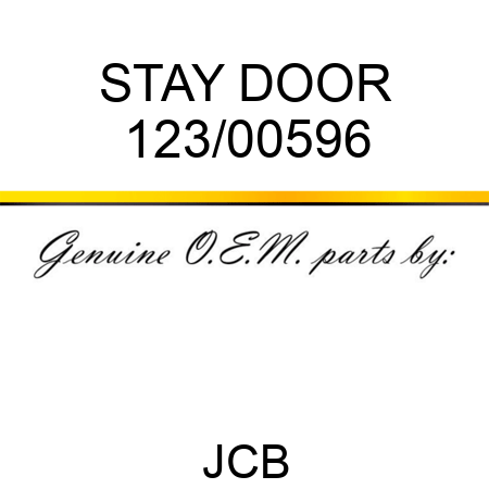 STAY DOOR 123/00596