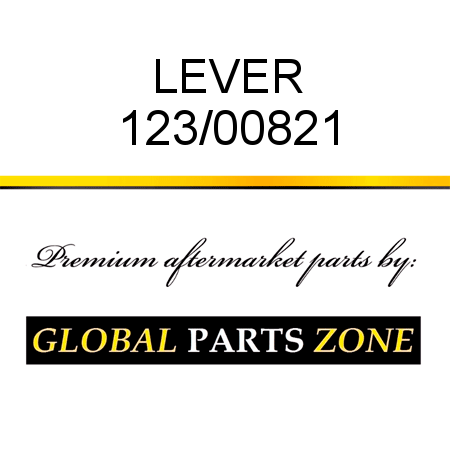 LEVER 123/00821