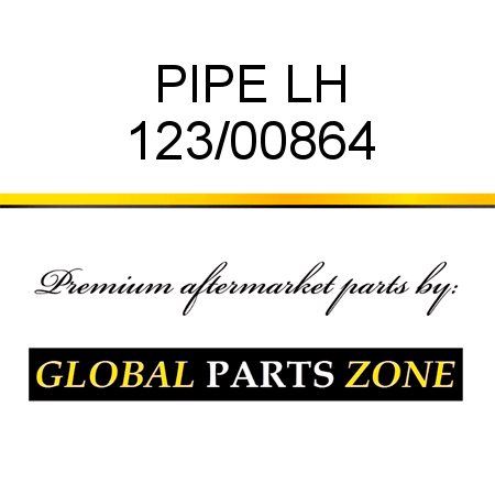 PIPE LH 123/00864