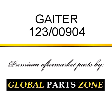 GAITER 123/00904