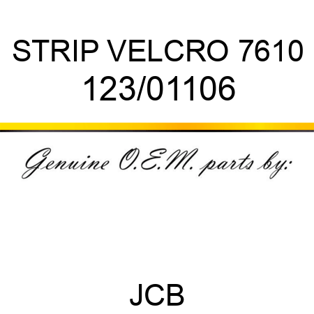 STRIP VELCRO 7610 123/01106