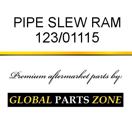 PIPE SLEW RAM 123/01115