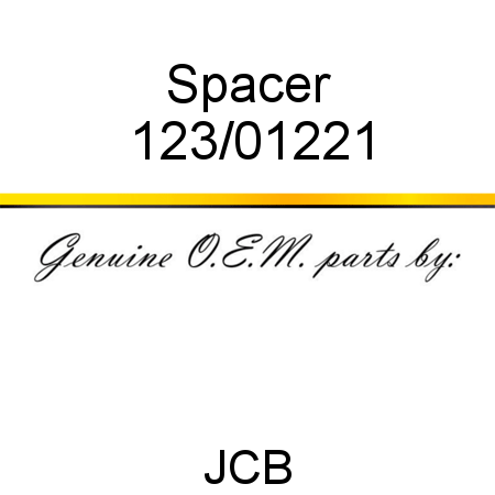 Spacer 123/01221