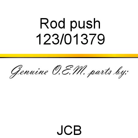Rod, push 123/01379