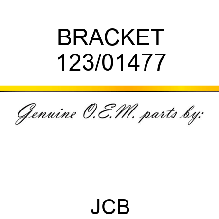 BRACKET 123/01477