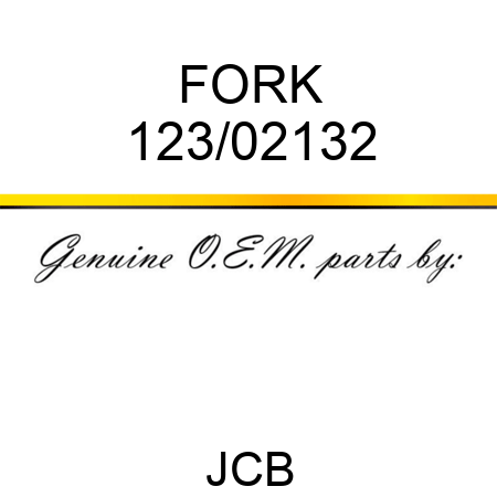 FORK 123/02132