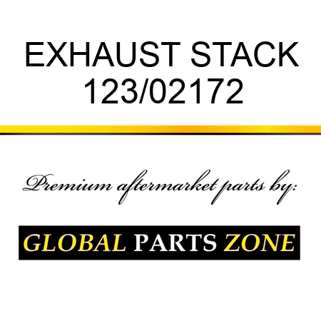 EXHAUST STACK 123/02172