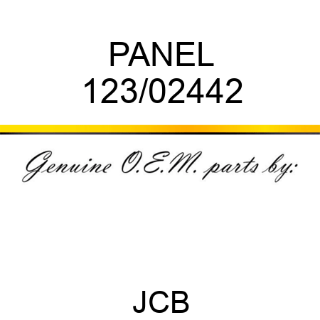 PANEL 123/02442
