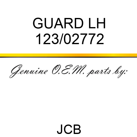GUARD LH 123/02772