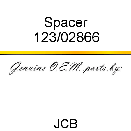 Spacer 123/02866