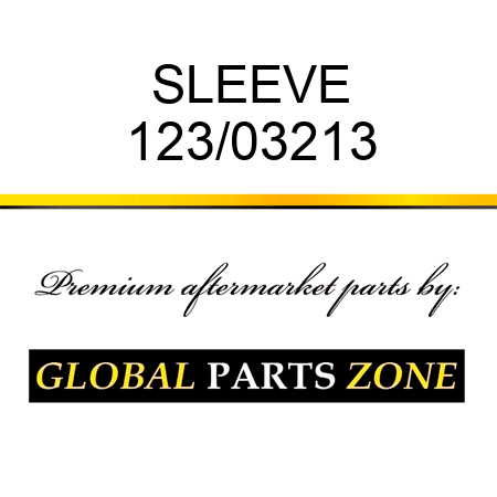 SLEEVE 123/03213
