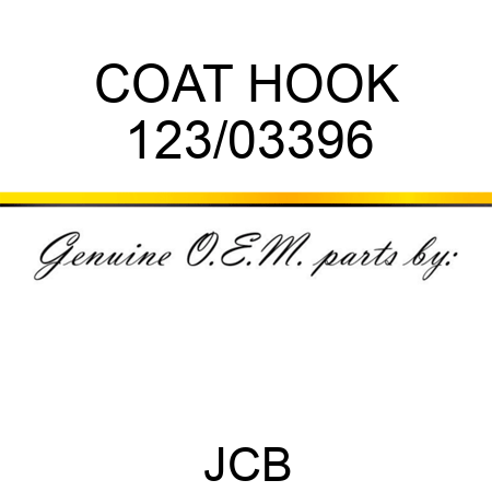 COAT HOOK 123/03396