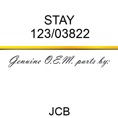 STAY 123/03822