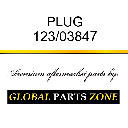 PLUG 123/03847