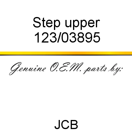 Step, upper 123/03895