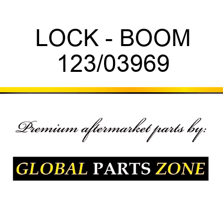 LOCK - BOOM 123/03969