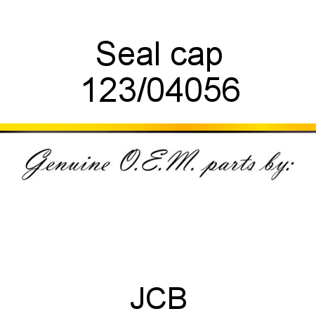 Seal, cap 123/04056