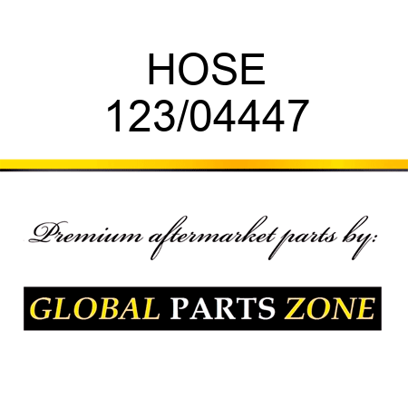 HOSE 123/04447