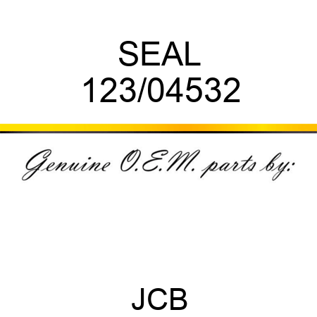 SEAL 123/04532