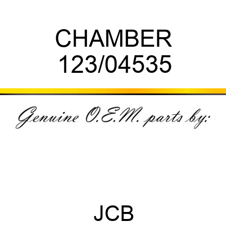 CHAMBER 123/04535