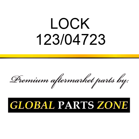 LOCK 123/04723