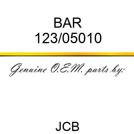 BAR 123/05010