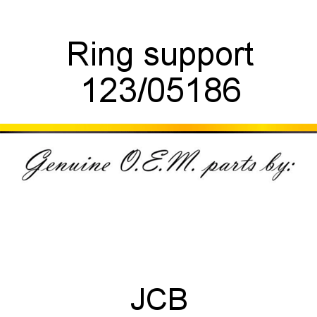 Ring, support 123/05186