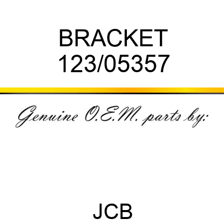 BRACKET 123/05357