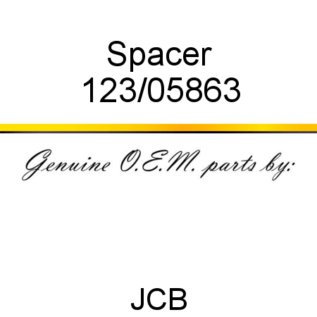 Spacer 123/05863