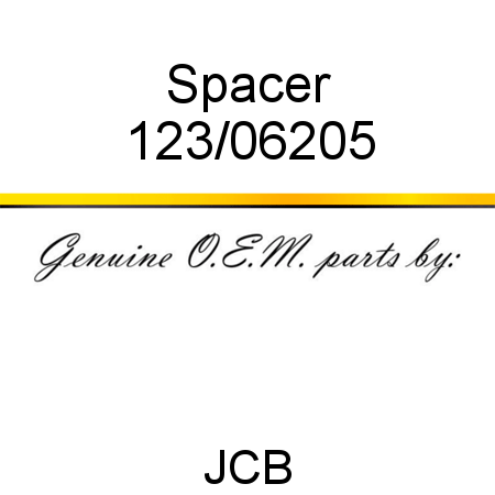 Spacer 123/06205