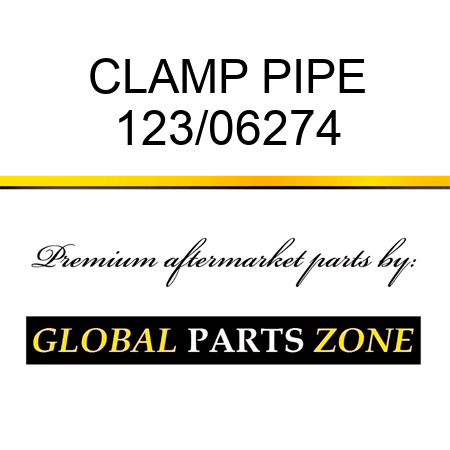 CLAMP PIPE 123/06274