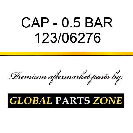 CAP - 0.5 BAR 123/06276