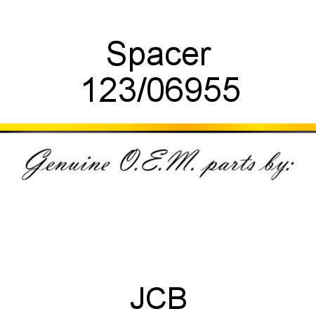 Spacer 123/06955