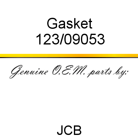 Gasket 123/09053