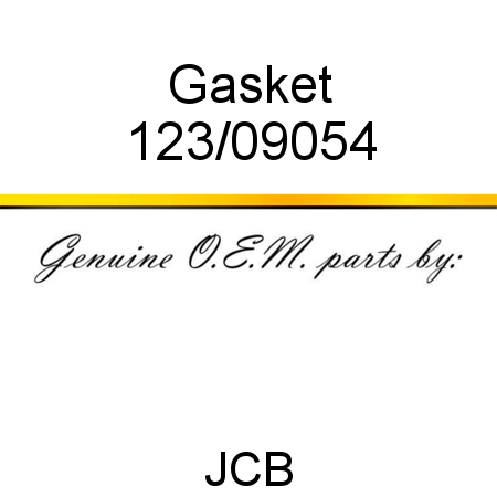 Gasket 123/09054
