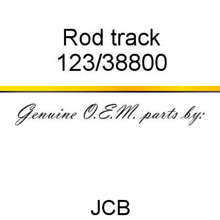 Rod, track 123/38800