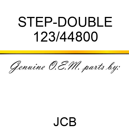 STEP-DOUBLE 123/44800