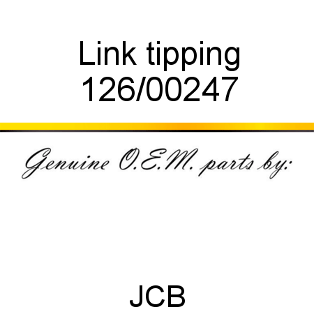 Link, tipping 126/00247