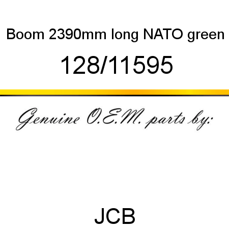 Boom, 2390mm long, NATO green 128/11595