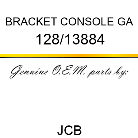 BRACKET CONSOLE GA 128/13884